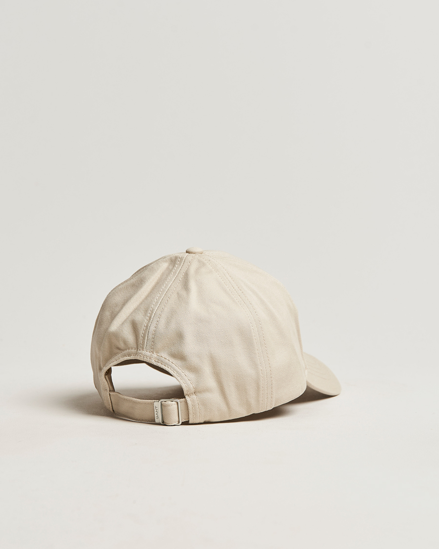 Men | GANT High Cotton Twill Cap Putty | GANT | High Cotton Twill Cap Putty