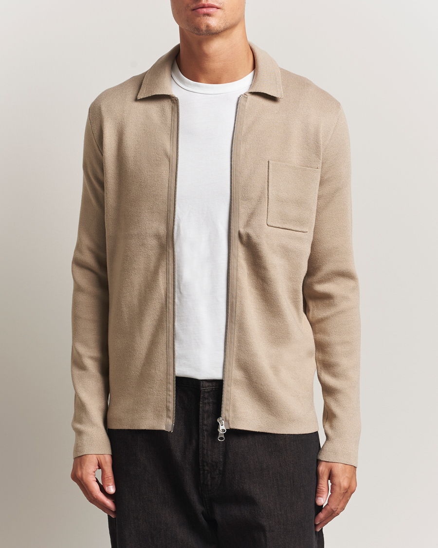 Men | Sweaters & Knitwear | Samsøe Samsøe | Guna Full Zip Pure Cashmere