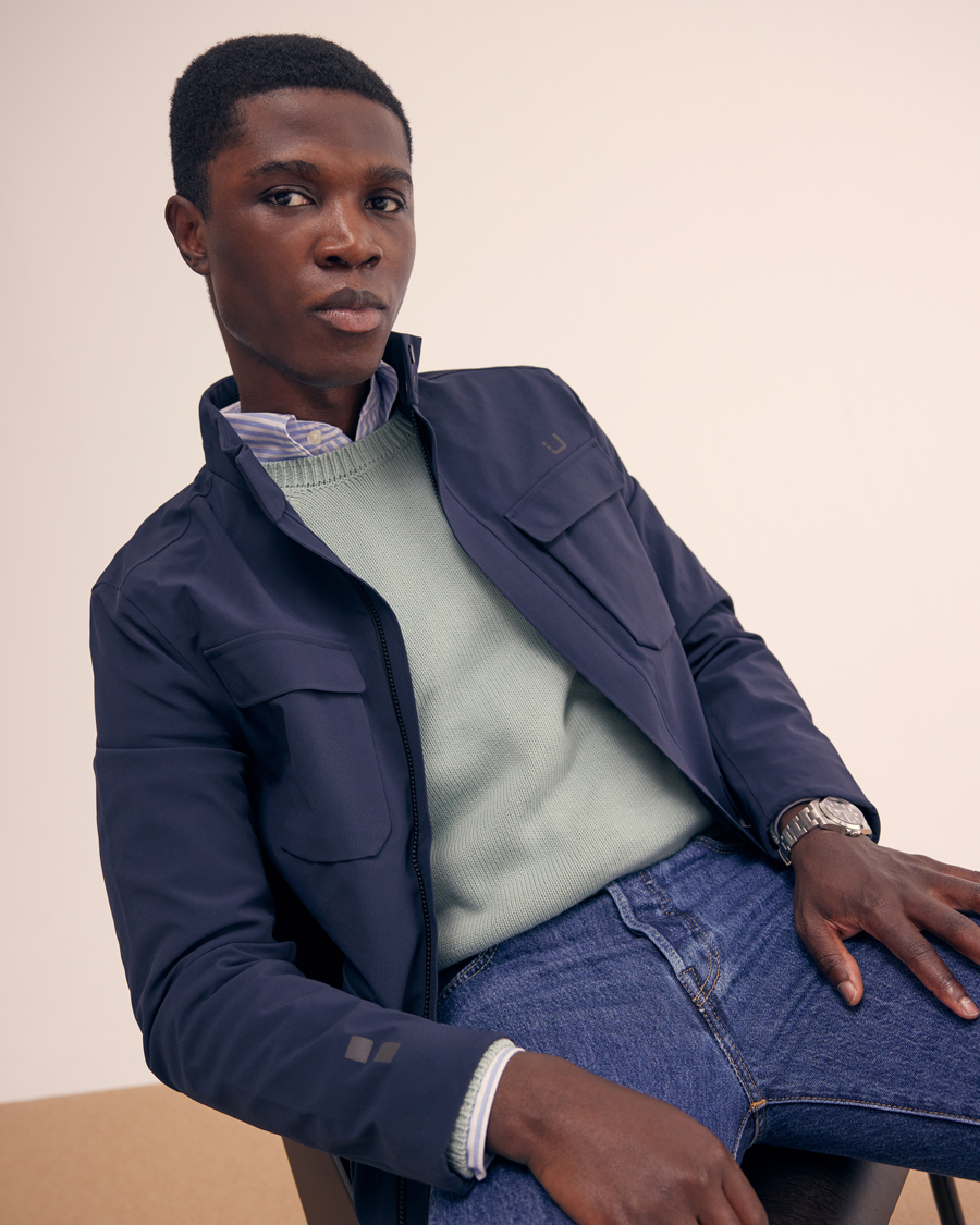 Men | Coats & Jackets | UBR | Charger Field Jacket Navy