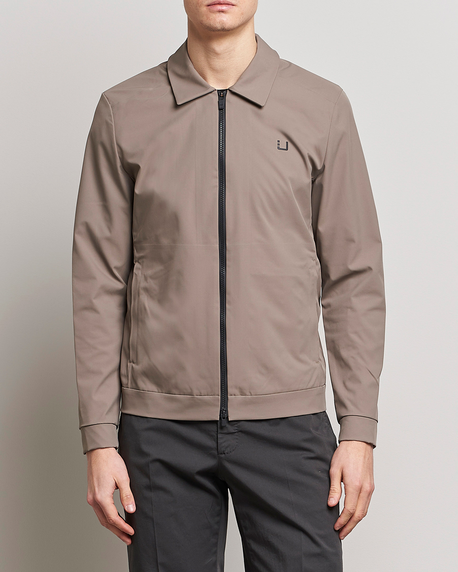 Men | Minimalistic jackets | UBR | Nano Jacket Driftwood