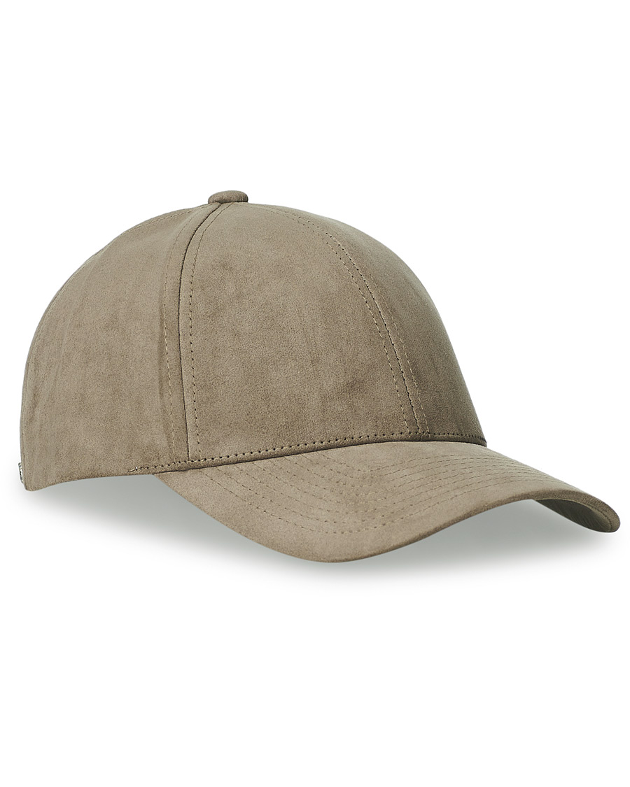 Men |  | Varsity Headwear | Alcantara Baseball Cap Stone Beige