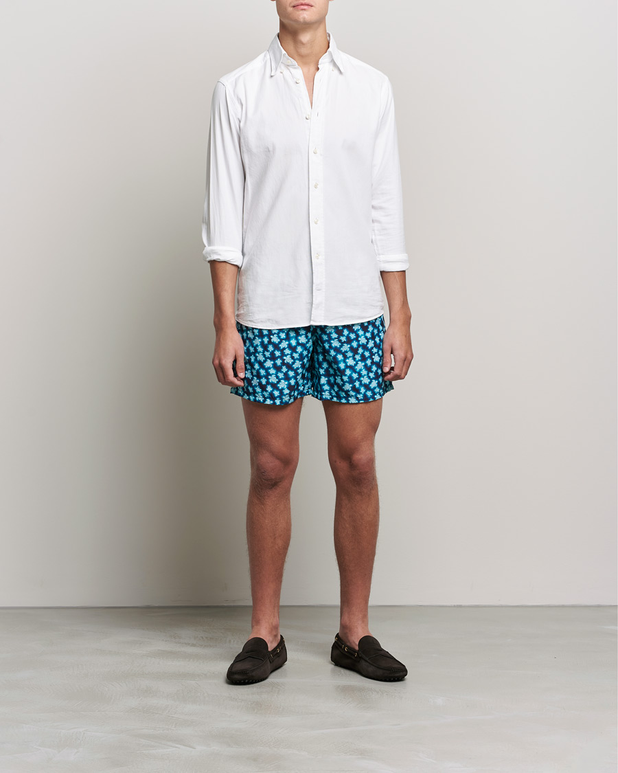 Men | Swimwear | Vilebrequin | Moorea Swim Shorts Bleu Marine