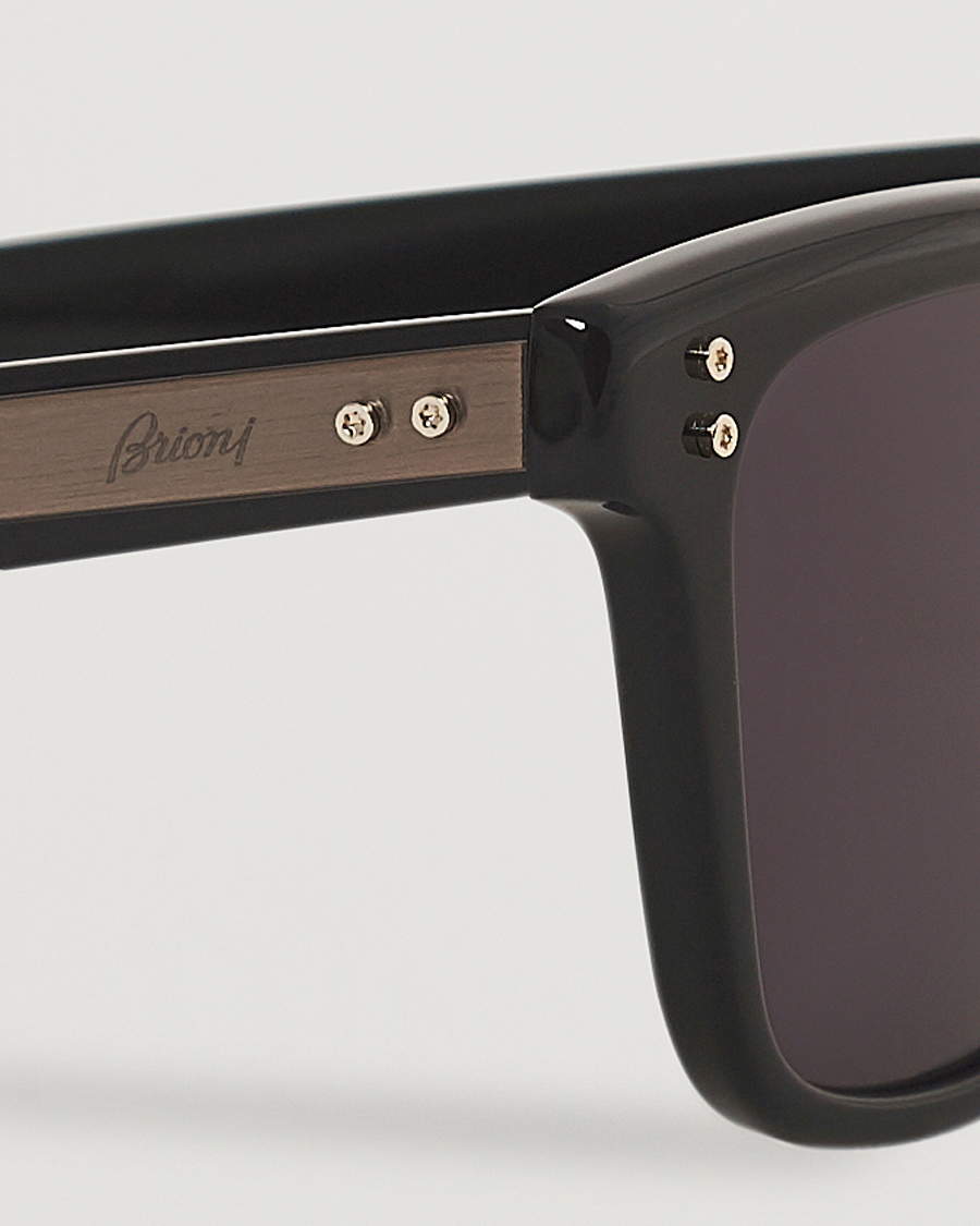 Men | Brioni | Brioni | BR0099S Sunglasses Black/Grey