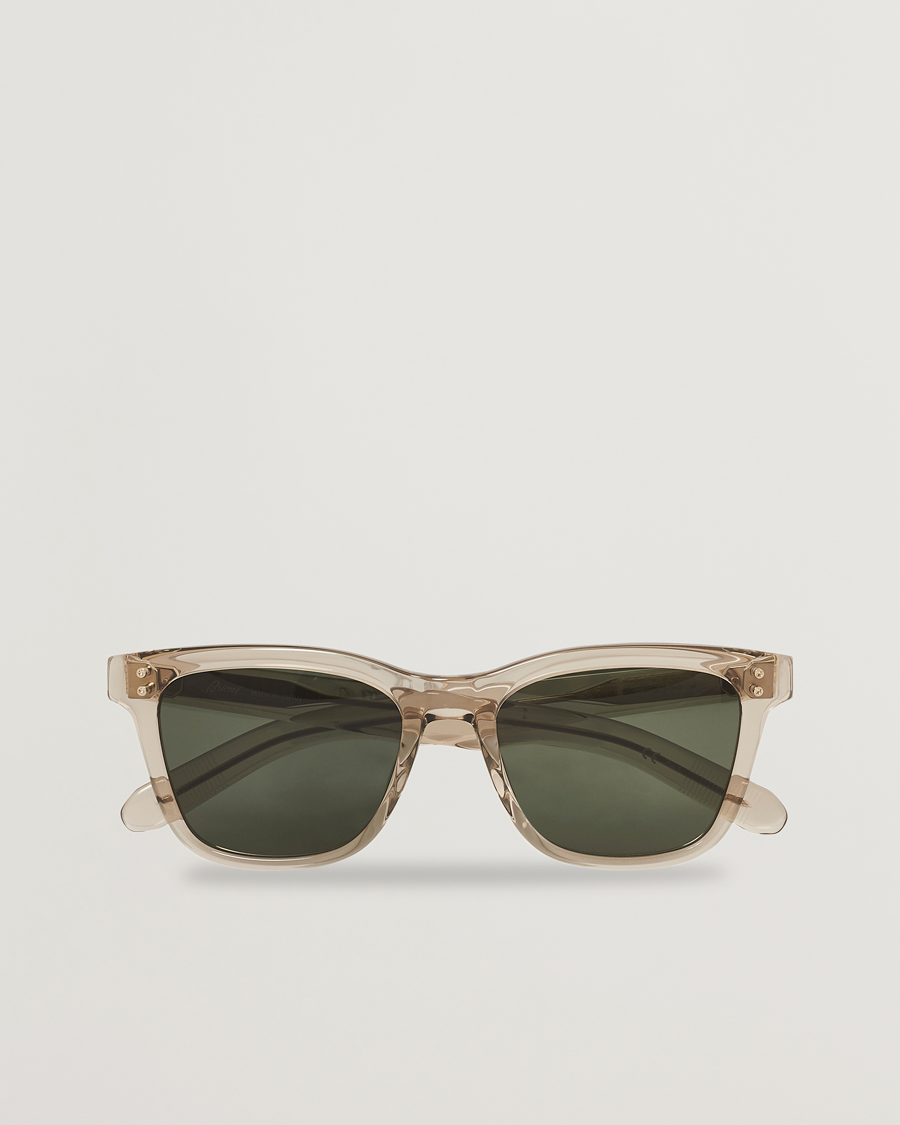 Men | D-frame Sunglasses | Brioni | BR0099S Sunglasses Beige/Green