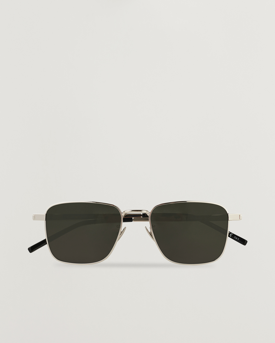 Men | Sunglasses | Saint Laurent | SL 529 Sunglasses Silver/Grey