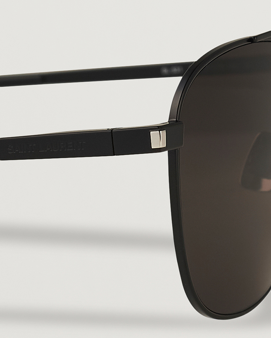 Men | Aviator Sunglasses | Saint Laurent | SL 531 Sunglasses Black/Black