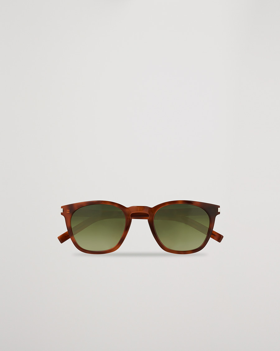 Men |  | Saint Laurent | SL28 Sunglasses Havana/Green