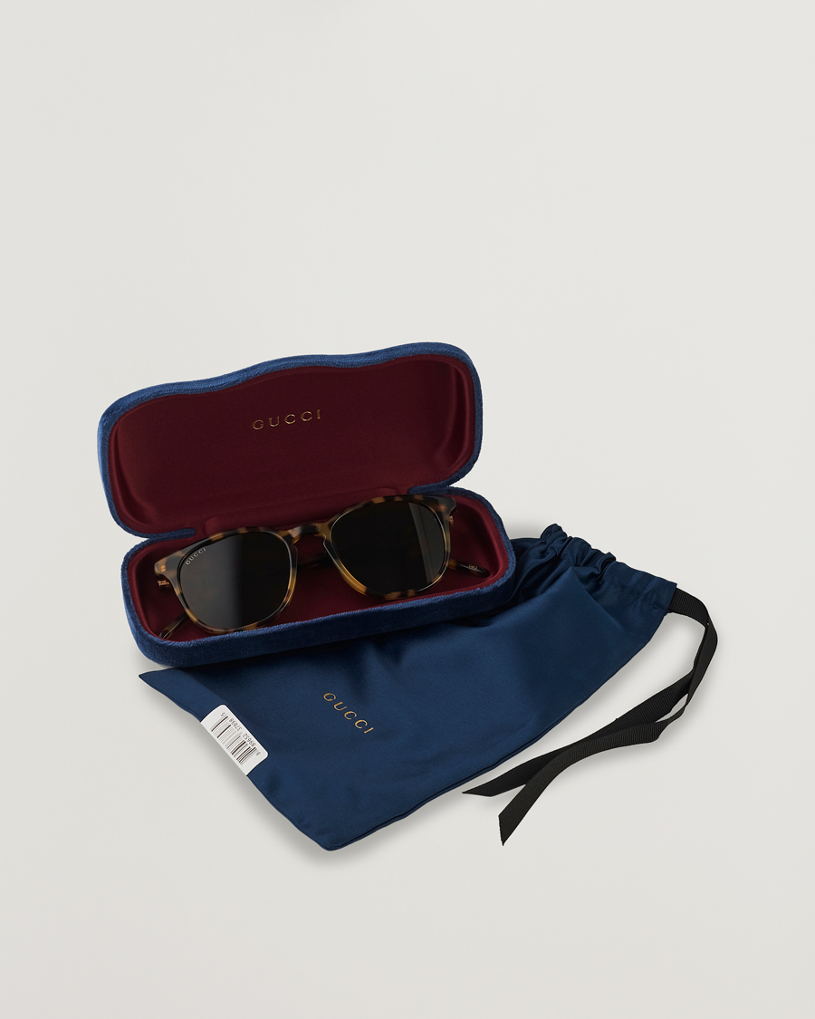 Men | Gucci GG1157S Sunglasses Havana/Green | Gucci | GG1157S Sunglasses Havana/Green