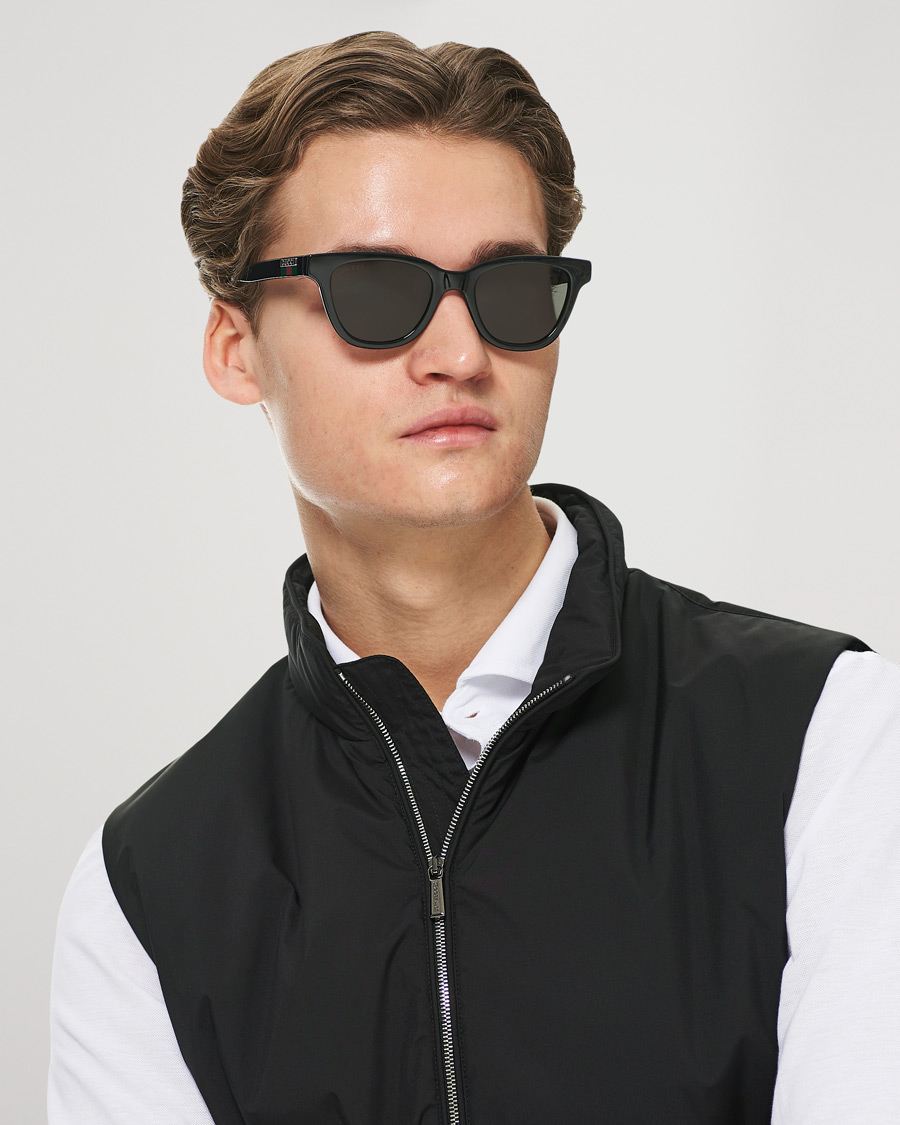 Men | D-frame Sunglasses | Gucci | GG1116S Sunglasses Black/Grey
