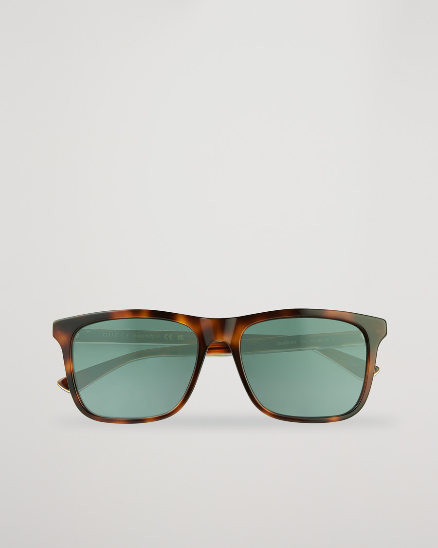 Men | Sunglasses | Gucci | GG0381SN Sunglasses Havana/Blue