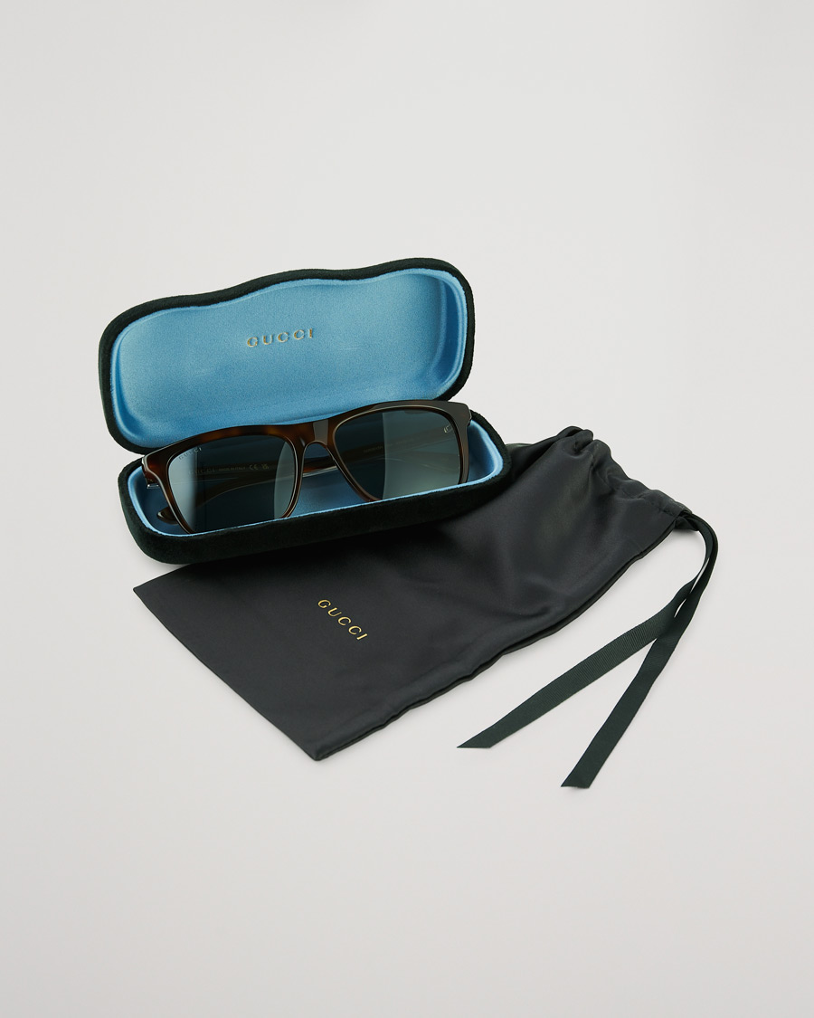 Men | Gucci GG0381SN Sunglasses Havana/Blue | Gucci | GG0381SN Sunglasses Havana/Blue