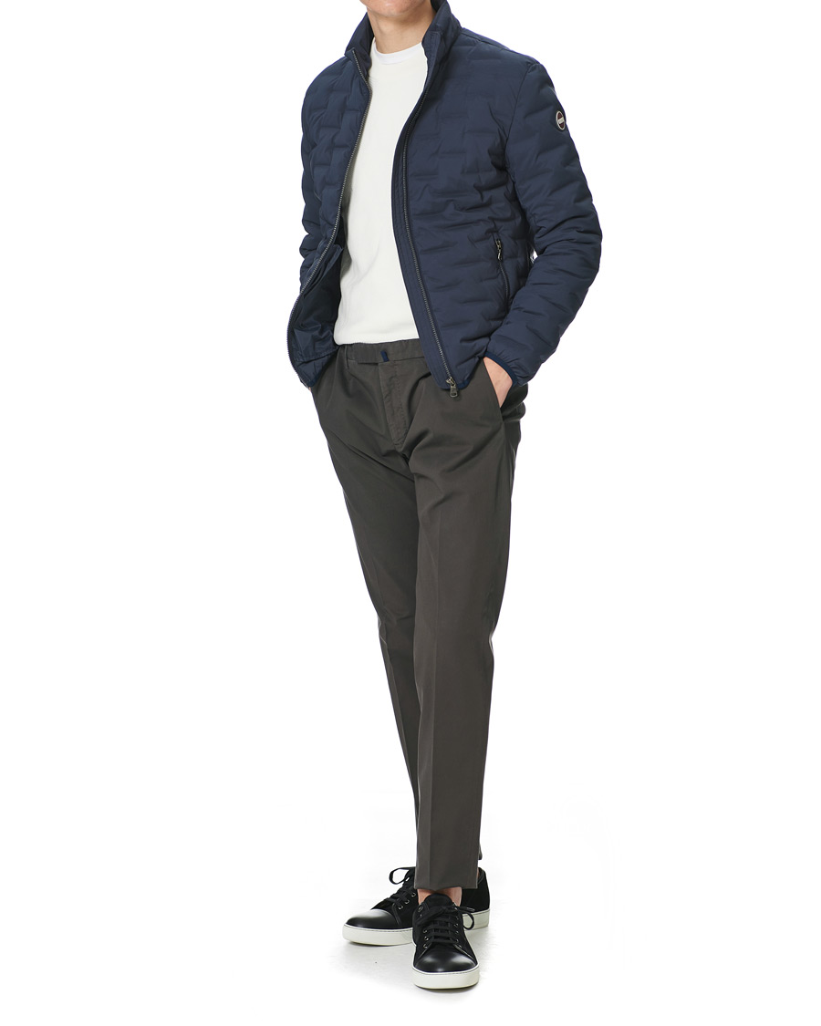 Men | Coats & Jackets | Colmar | Lightweight Square Down Jacket Navy