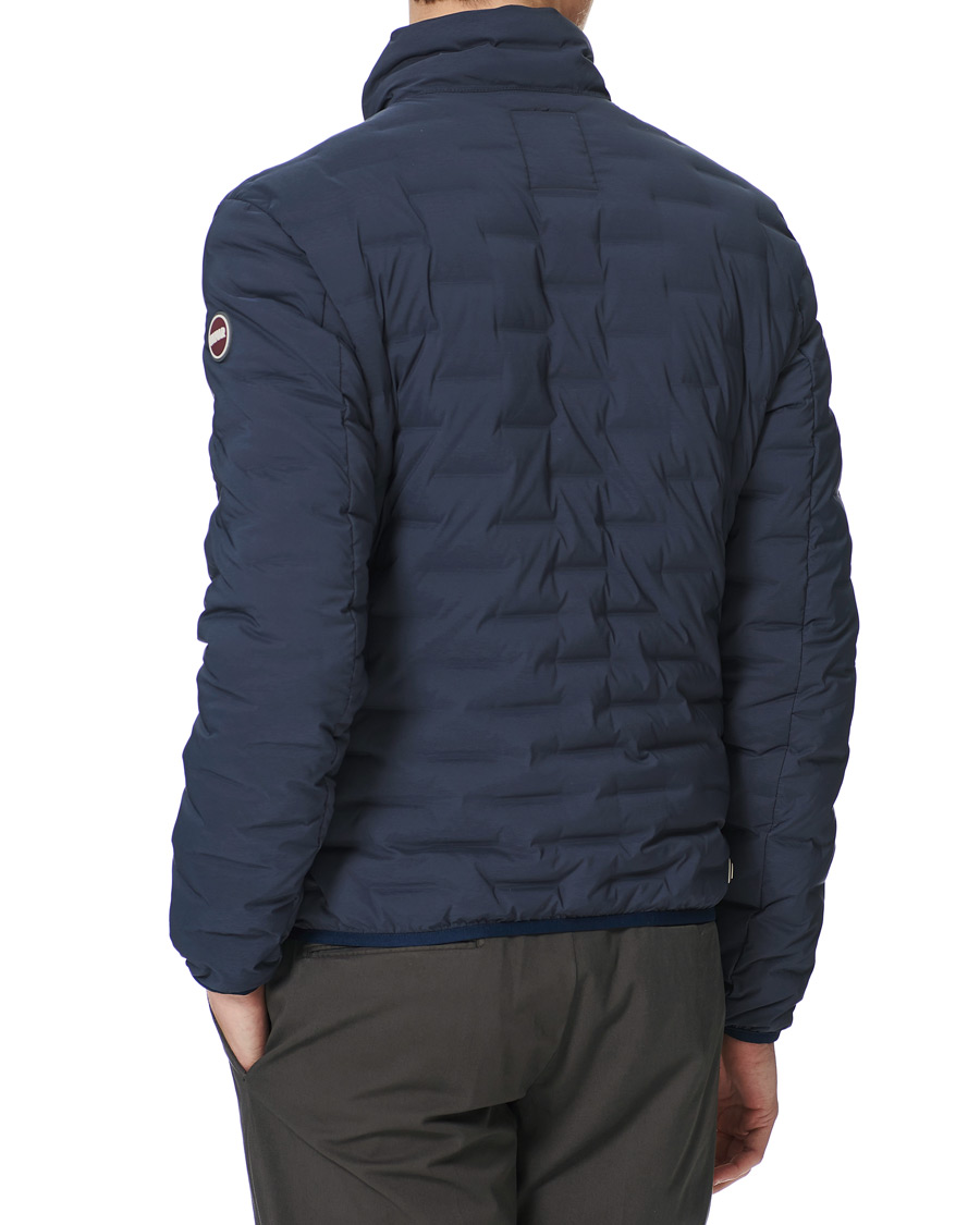 Men | Coats & Jackets | Colmar | Lightweight Square Down Jacket Navy