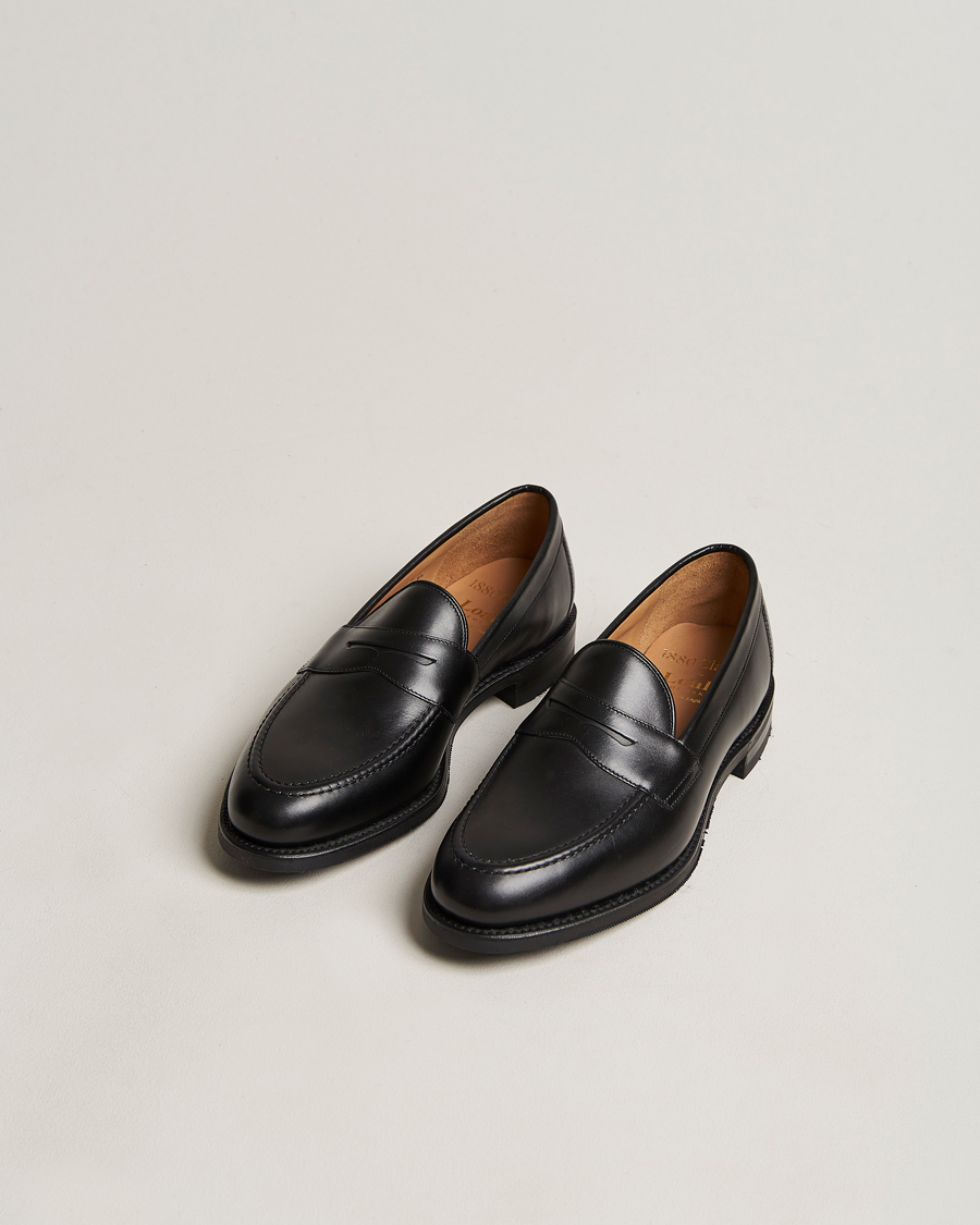 Men | Handmade Shoes | Loake 1880 | Grant Shadow Sole Black Calf