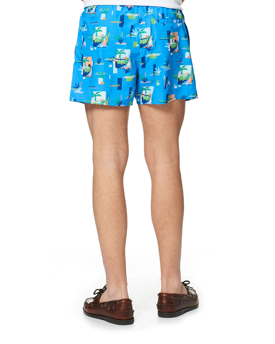 Men | Swimwear | Lacoste | Print Light Swimming Trunks Etehereal