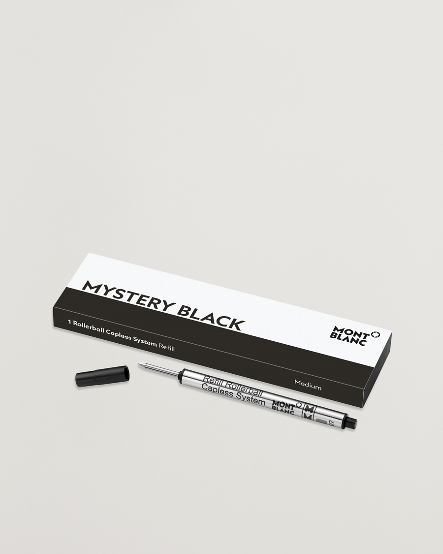 Men | Pens | Montblanc | 1 Rollerball M Capless System Refill Mystery Black