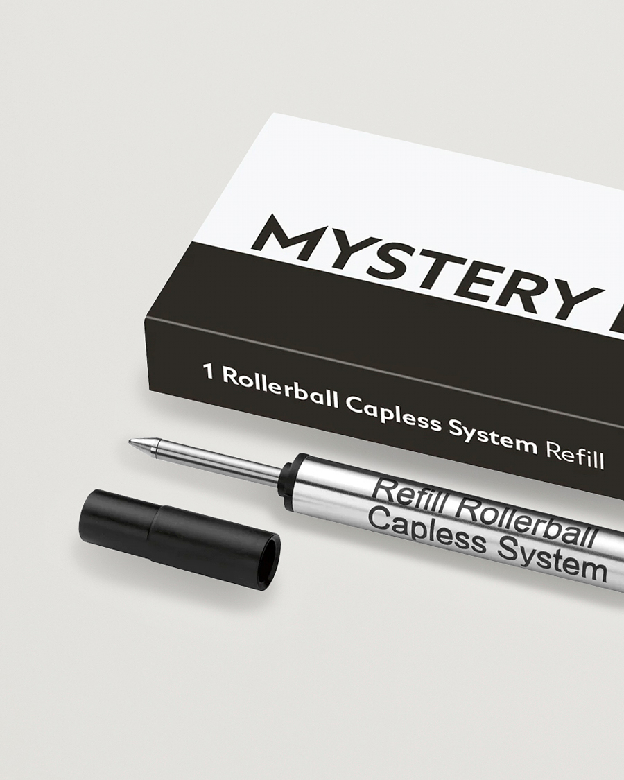 Men | Montblanc | Montblanc | 1 Rollerball M Capless System Refill Mystery Black