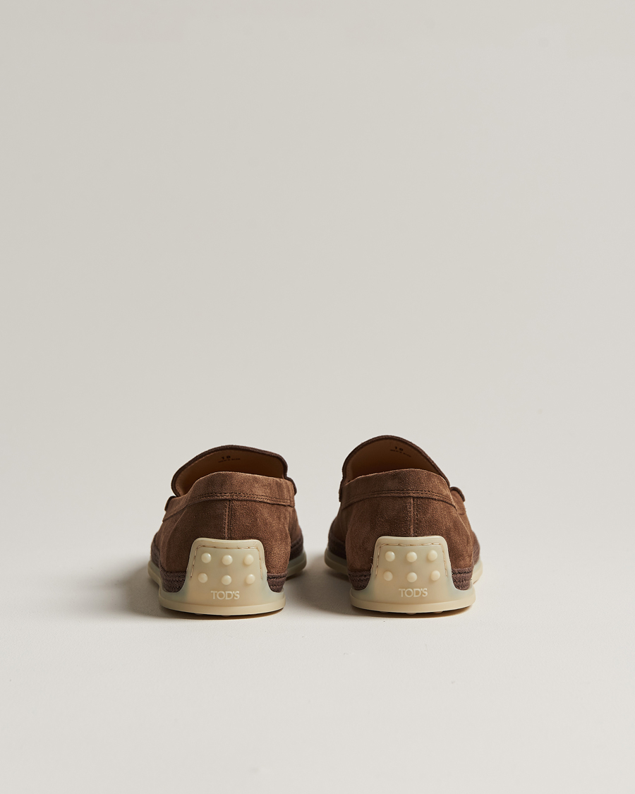 Men | Tod's Raffia Loafer Brown Suede | Tod's | Raffia Loafer Brown Suede