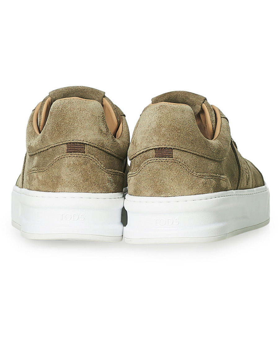 Men | Tod's Cassetta Alta Sneaker Taupe Suede | Tod's | Cassetta Alta Sneaker Taupe Suede