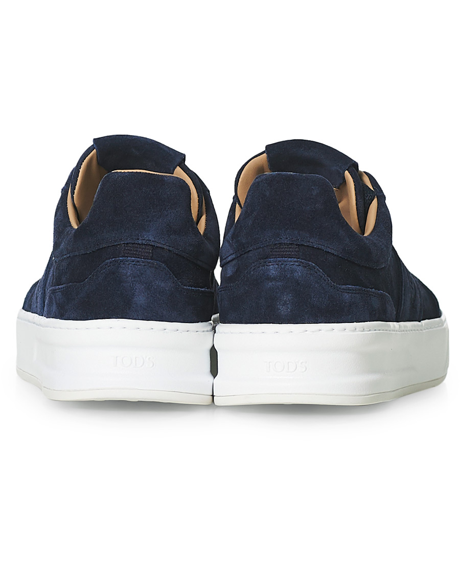 Men | Tod's Cassetta Alta Sneaker Navy Suede | Tod's | Cassetta Alta Sneaker Navy Suede