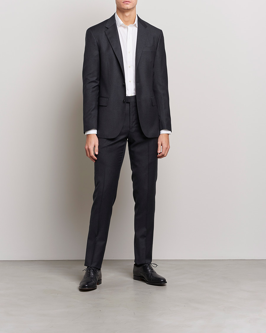 Men | Shirts | Polo Ralph Lauren | Slim Fit Poplin Cut Away Dress Shirt White