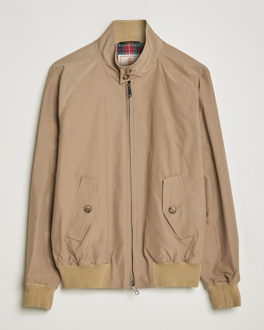 Men | Coats & Jackets | Baracuta | G9 Original Harrington Jacket Tan