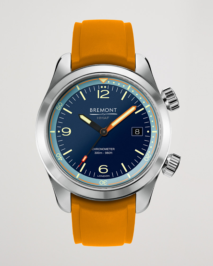 Men | Fine watches | Bremont | Argonaut Azure 42mm Blue Dial