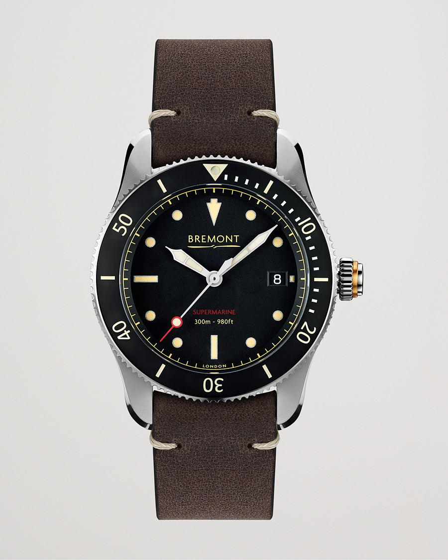 Men | Watches | Bremont | S301 Supermarine 40mm Black Dial