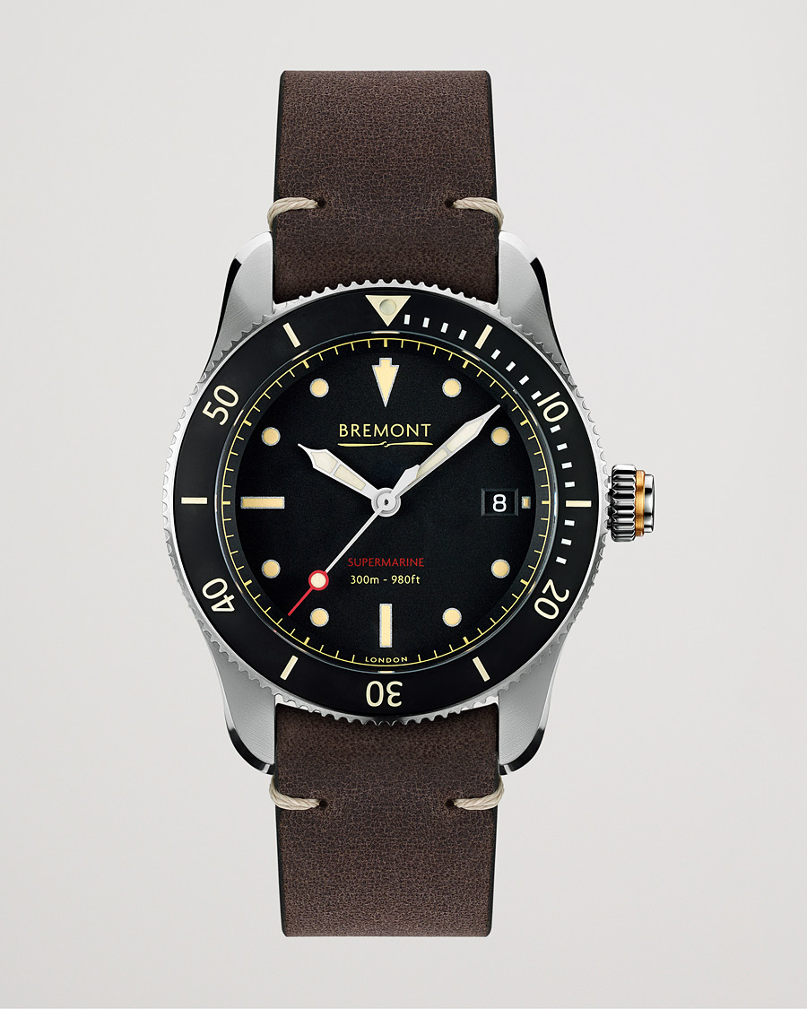 Men | Bremont S301 Supermarine 40mm Black Dial | Bremont | S301 Supermarine 40mm Black Dial