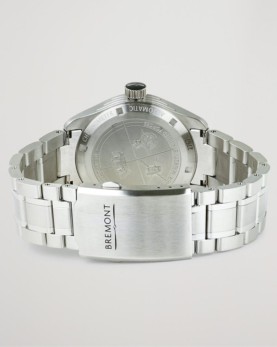 Men | Fine watches | Bremont | Broadsword 40mm Steel Bracelet Black Dial