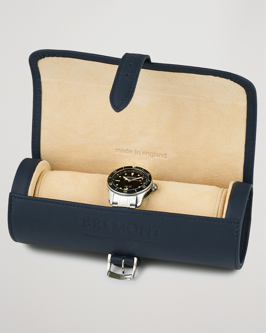 Men | Fine watches | Bremont | S302 Supermarine GMT 40mm Steel Bracelet Black Dial