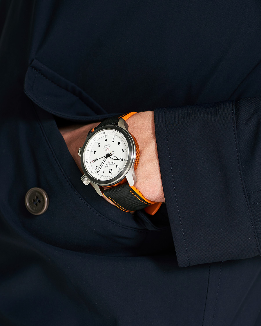 Men | Watches | Bremont | MBII Pilot Watch 43mm White Dial