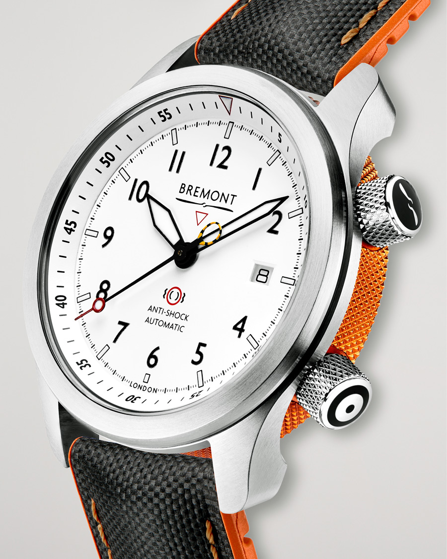 Men | Fine watches | Bremont | MBII Pilot Watch 43mm White Dial