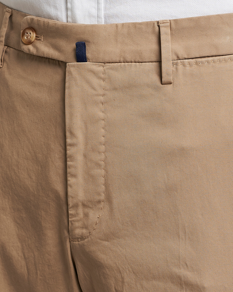 Men | Trousers | Incotex | Regular Fit Comfort Chinos Beige