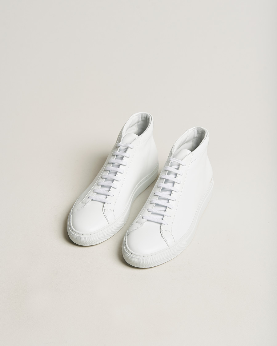 Men | Common Projects Original Achilles Leather High Sneaker White | Common Projects | Original Achilles Leather High Sneaker White