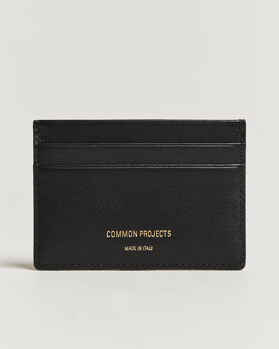 Men | Cardholders | Common Projects | Nappa Card Holder Black