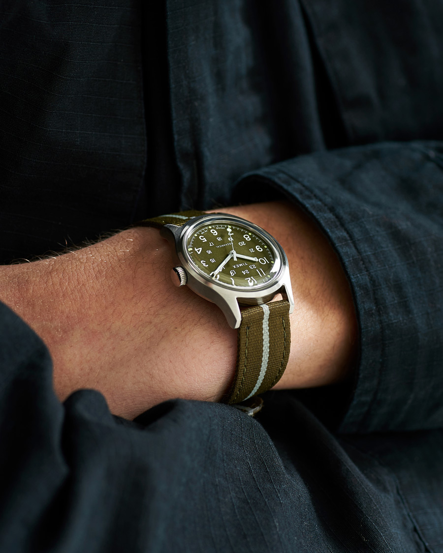 Men | Timex MK1 Mechanical Watch 36mm Green | Timex | MK1 Mechanical Watch 36mm Green