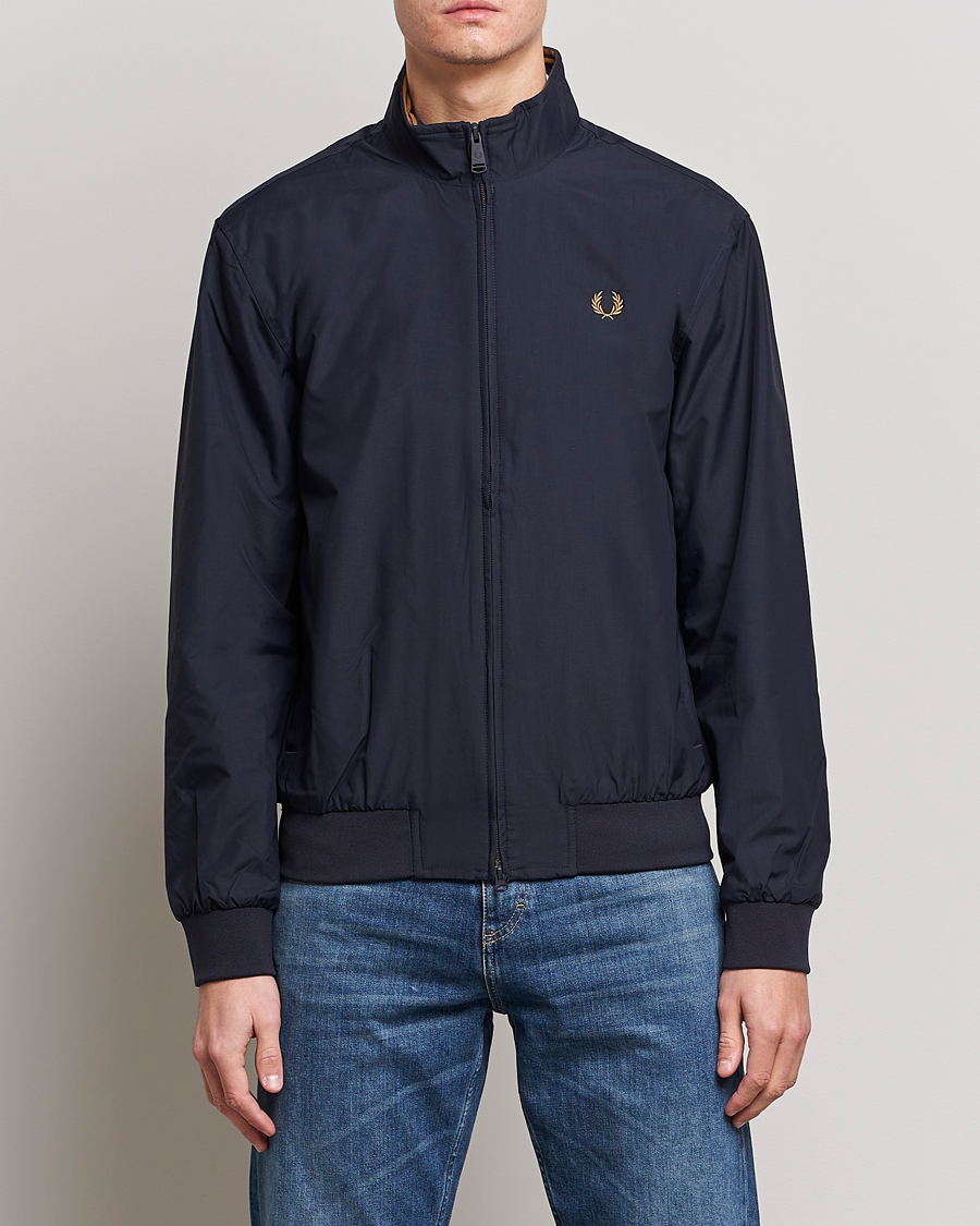 Men | Best of British | Fred Perry | Brentham Jacket Navy