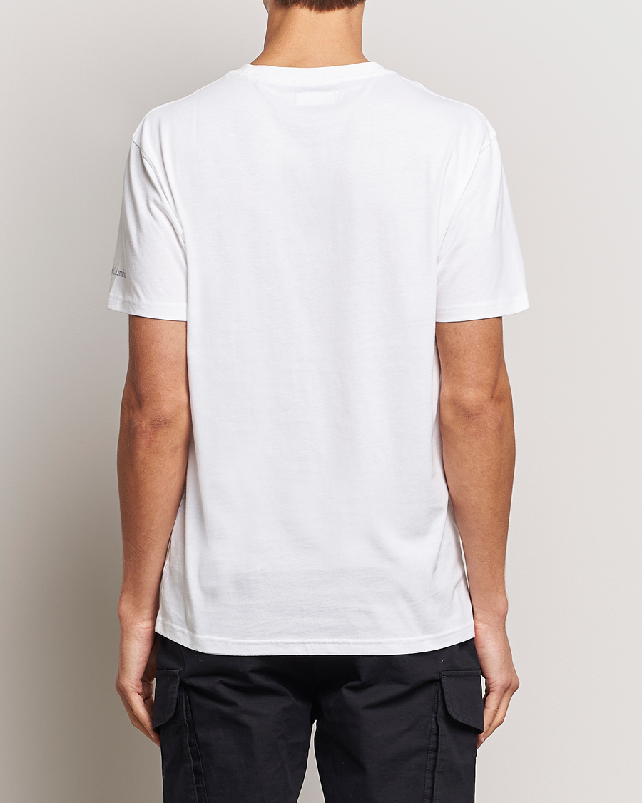 Men | T-Shirts | Columbia | Organic Cotton Basic Logo T-Shirt White