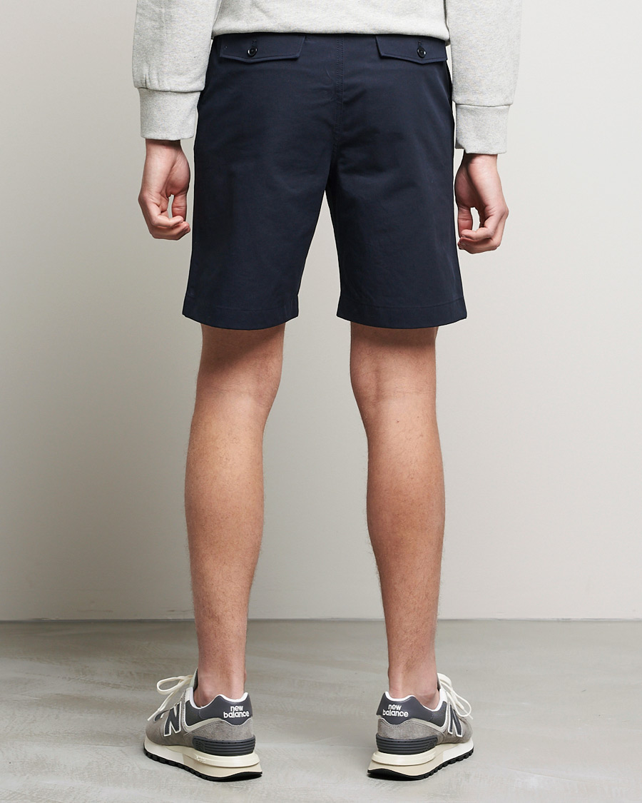 Men | Shorts | Filippa K | Flynn Cotton Shorts Navy