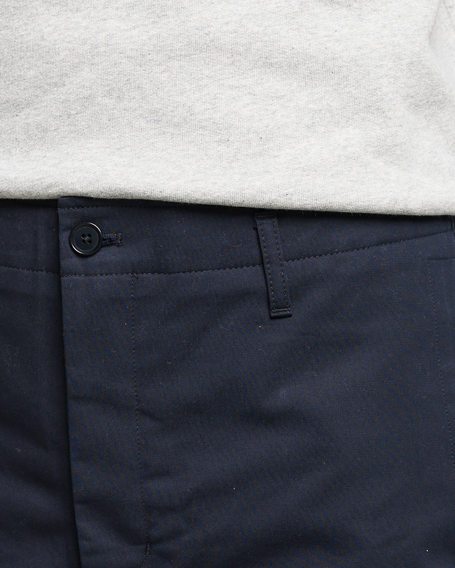 Men | Shorts | Filippa K | Flynn Cotton Shorts Navy