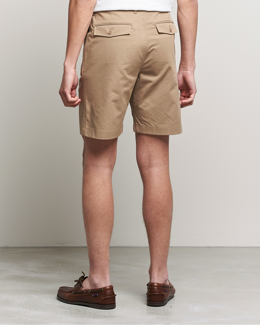 Men | Shorts | Filippa K | Flynn Cotton Shorts Dark Khaki