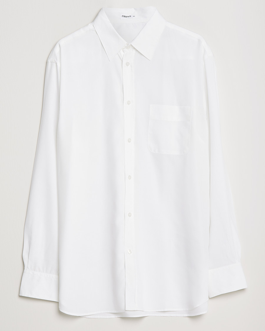 Men |  | Filippa K | Noel Tencel Shirt White