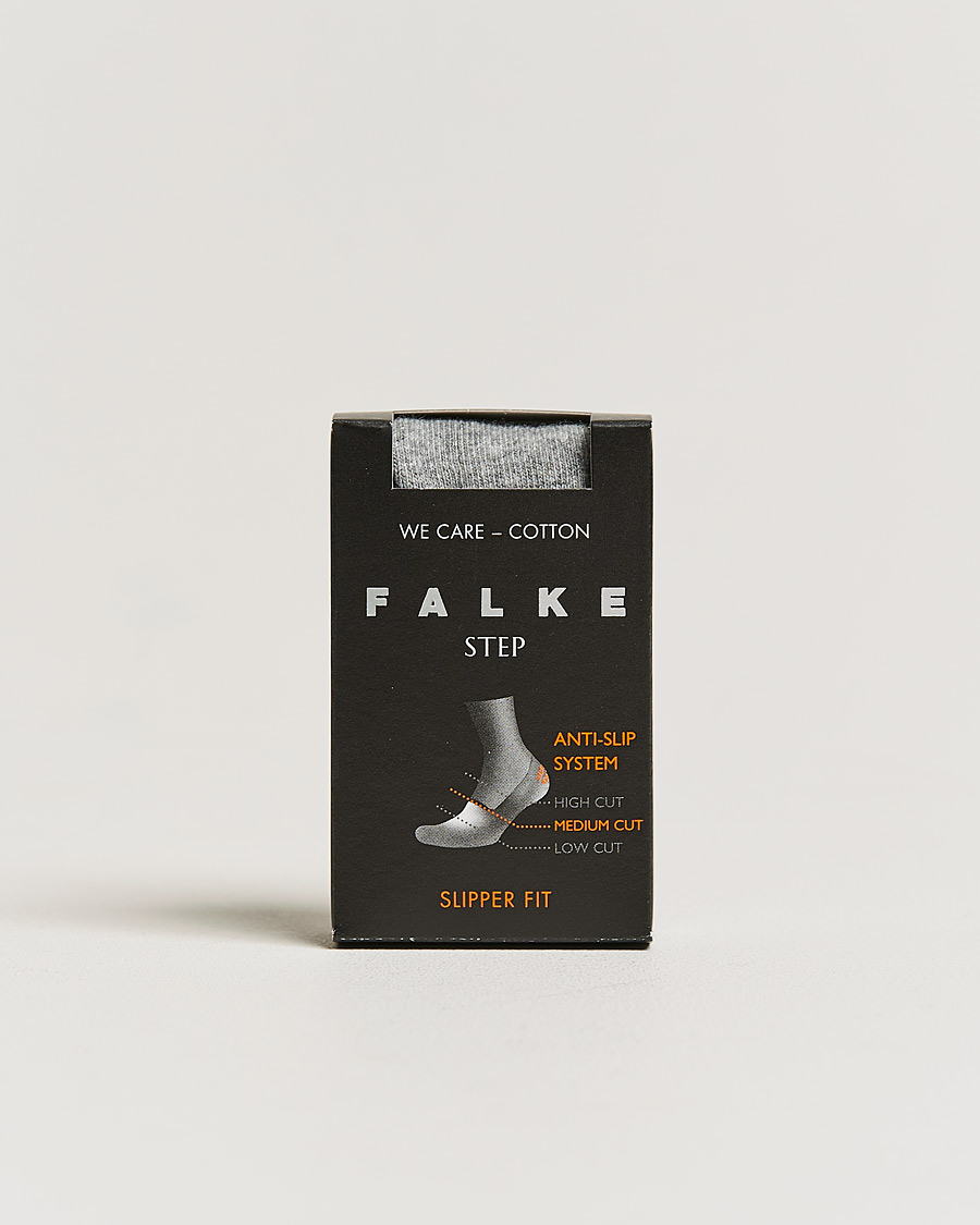 Men |  | Falke | Step In Box Loafer Sock Grey