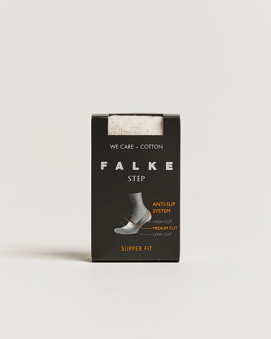 Men | Underwear & Socks | Falke | Step In Box Loafer Sock Sand Melange