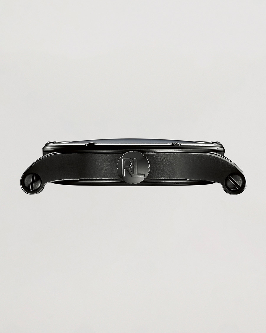 Men | Polo Ralph Lauren 45mm Safari Chronometer Black Steel/Canvas Strap | Polo Ralph Lauren | 45mm Safari Chronometer Black Steel/Canvas Strap