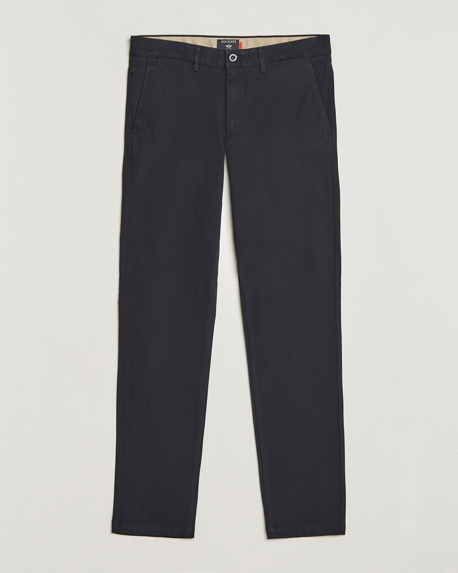 Men | Trousers | Dockers | Cotton Chino Tapered Black