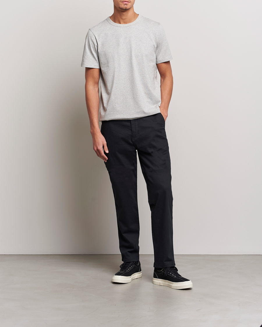 Men | Trousers | Dockers | Alpha Icon Cotton/Hemp Tapered Chino Black