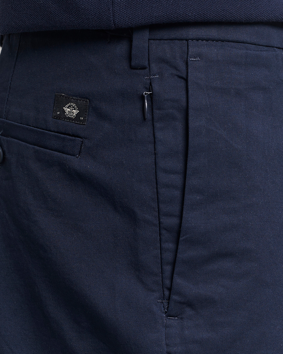 Men | Shorts | Dockers | Cotton Stretch Twill Chino Shorts Navy Blazer
