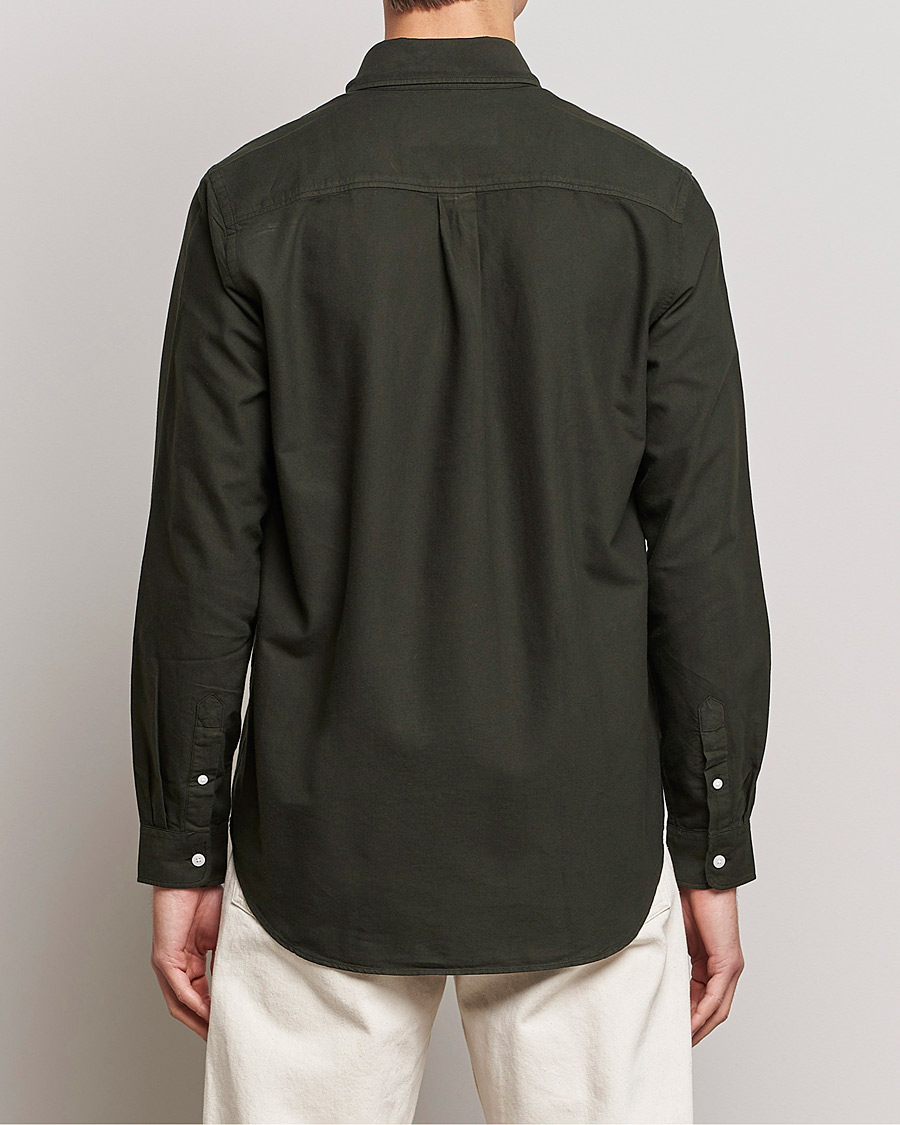 Men | Shirts | A Day's March | Moorgate Dyed Oxford Shirt Seaweed